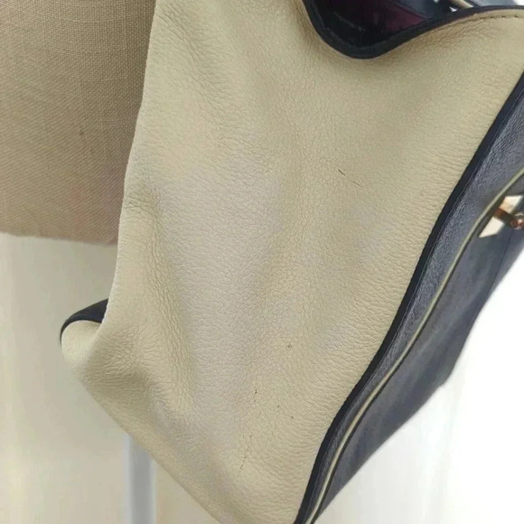 Kate Spade Wesley Place Laurel Satchel Black and Ivory - Picture 8 of 15